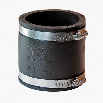 OV-507F Fernco 3" No-Hub Flexible Coupling
