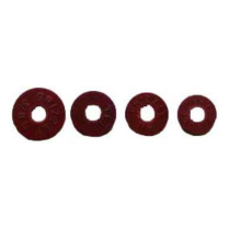 OW-D08 1/2" Red Grizzly Flat Washers, 50 per box