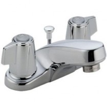 PD-506 Delta 2H CP 4" CC Basin Faucet w/Pop-Up