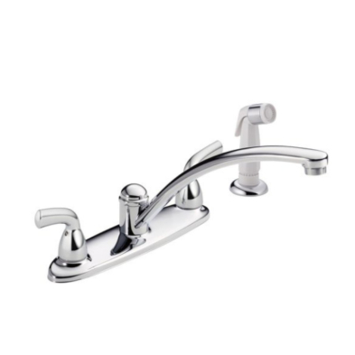PD-602 Delta Single Lever Faucet w/Spray 1/2" IPS