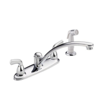 PD-602 Delta Single Lever Faucet w/Spray 1/2" IPS