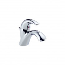 PD-B01 Delta C-Spout 1/3H S/L 4" Basin Faucet w/MPU CP
