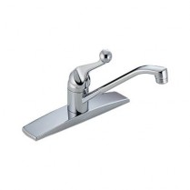 PD-K02R Delta Style 3 Hole S/L 8" Kitchen Faucet CP