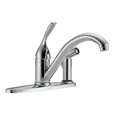 PD-K09 Delta Classic S/L Kitchen Faucet w/Integral Spray