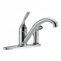 PD-K09 Delta Classic S/L Kitchen Faucet w/Integral Spray