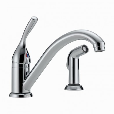 PD-K10 Delta CP Single Kitchen Faucet w/Spray