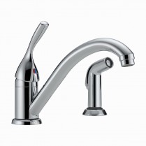 PD-K10 Delta CP Single Kitchen Faucet w/Spray