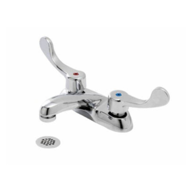 PG-C21 Gerber Commercial Basin w/Wrist Hdls, Grid Strainer