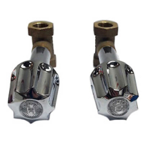 PG-S60 Gerber Classic 2 Handle IPS CP Shutoff Valve, Pr