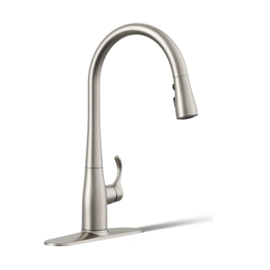 PK-201VS Simplice 1-Handle Pull Down Swing Spout Kitchen Faucet