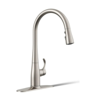 PK-201VS Simplice 1-Handle Pull Down Swing Spout Kitchen Faucet