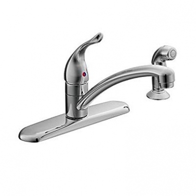 PM-502 Moen Chateau S/L 4-H Kitchen Faucet w/Spray