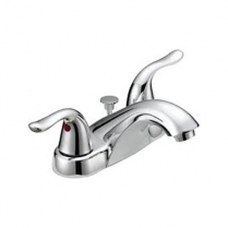 PM-B41 Matco-Norca 3H 2 Handle 4" CP Basin Faucet w/MPU