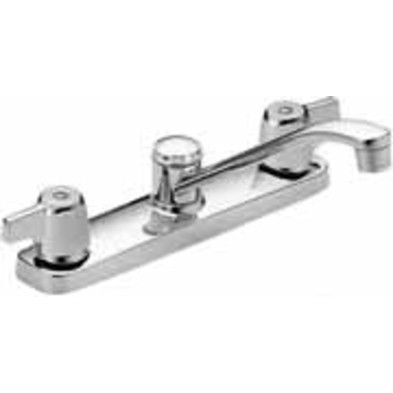 PM-K01 Matco-Norca 3H 2 Handle 8" Kitchen Faucet CP