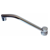 QG-107 Gerber 8" D-Tube Spout w/Post + Aerator