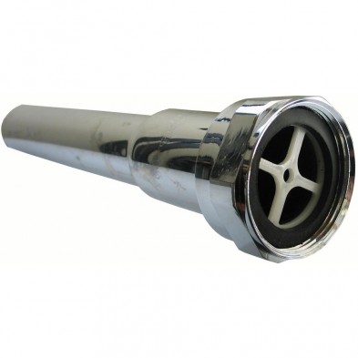 RD-T01 Delany Rex 1 1/2" x 1 1/4" x 9" CP V/B Tailpiece