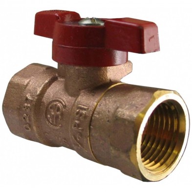 SG-101 1/2" IPS Brass Gas Shutoff Valve