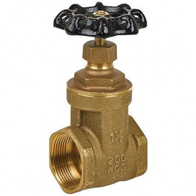 SG-301 1/2" IPS Brass Gate Valve