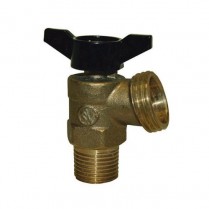 SJ-204B 3/4" MIPS Quarter Turn Boiler Drain Valve