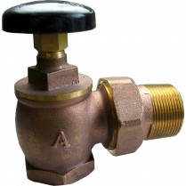 SJ-234 1 1/4" Steam Angle Radiator Valve