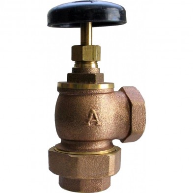 SJ-251 1" Radiator Convector Angle Valve