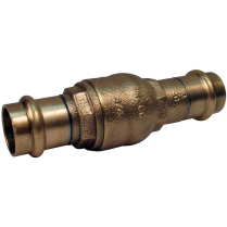 SV-C002N 1/2" Nibco LF Bronze Press Inline Check Valve