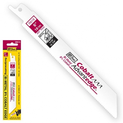 TL-011 6" Bi-Metal Reciprocating Saw Blade 18T