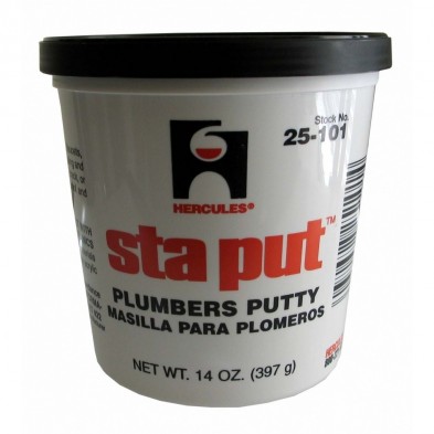 UC-102 Hercules Plumbers Putty, Sta Put14 Oz.