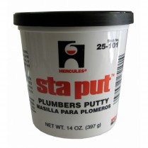 UC-102 Hercules Plumbers Putty, Sta Put14 Oz.
