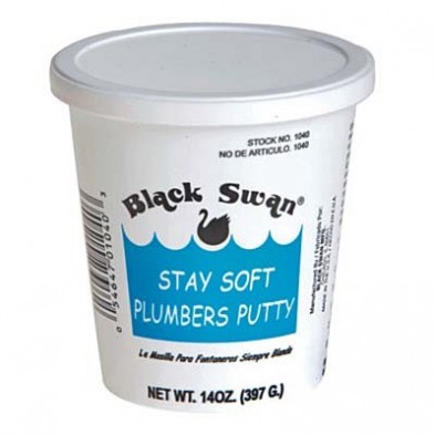 UC-102R Black Swan Plumbers Putty, 14 Oz.
