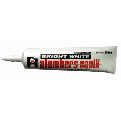 UC-106 5 Oz. White Plumbers Caulk