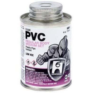 UC-127 Hercules PVC Cement,1/4 pt