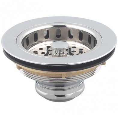 VB-102W Premium Heavy Duty Brass Kitchen Duo Strainer