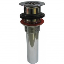 VJ-240 1 1/4" Chrome Grid Strainer Drain