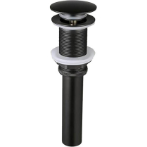 VP-B15BL Gerber Basin Touch Down Drain Pop-Up Assembly, Black