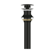 VP-GR01B Grohe Matte Black Bathrroom Sink Push Drain W/Overflow