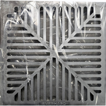 VY-110S 13-1/2" x 13-1/2" Steel Trench Drain Cover