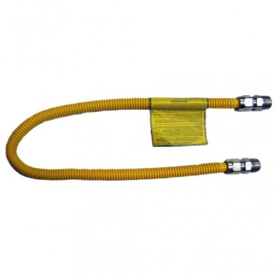 WG-101 36" Coated 3/4" MIP x 3/4" FIP Gas Connector