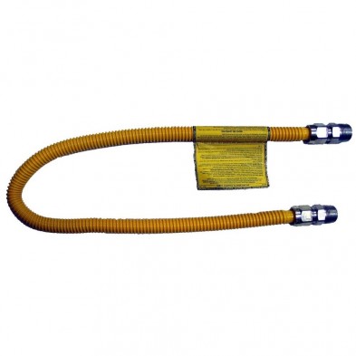 WG-102 48" Coated 3/4" MIP x 3/4" FIP Gas Connector