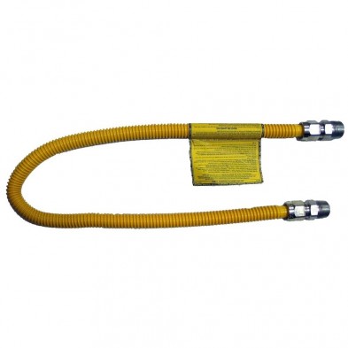 WG-103 60" Coated 1/2" MIP x 1/2" FIP Gas Connector