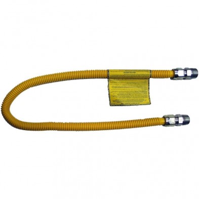 WG-104 72" Coated 1/2" MIP x 1/2" FIP Gas Connector