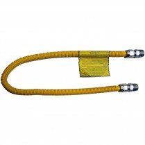 WG-104 72" Coated 1/2" MIP x 1/2" FIP Gas Connector