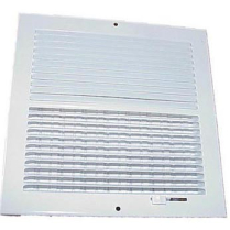 WR-008 Register Sidewall Return Air 8" x 8" Wall Opening