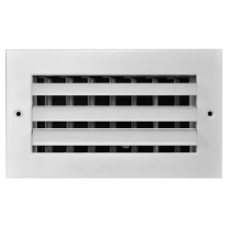 WR-0084 Register Sidewall Return 8" x 4" Wall Opening White