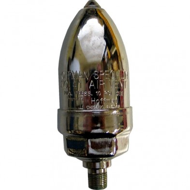 WR-H04 Hoffman Convector Steam Vent #41 1/8" Straight