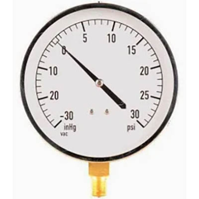 WY-CG3 Compound Gauge 3 1/2" 30-0-30 psi 1/4" NPT