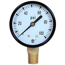 WY-SPG22 Standard Pressure Gauge 3 1/2" 200 psi 1/4" NPT
