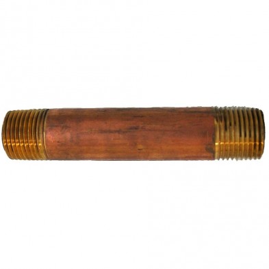 XB-107 3/8" x 4" Brass Nipple