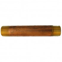 XB-108 3/8" x 4 1/2" Brass Nipple