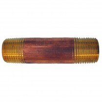XB-184 1 1/4" x 3" Brass Nipple
